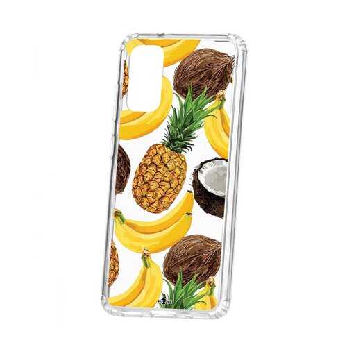 Чехол Kruche Samsung Galaxy S20 Print Тропический микс в МТС