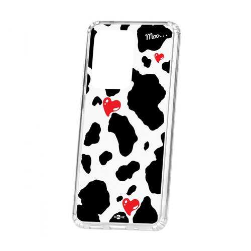 Чехол Kruche Samsung Galaxy S20 Ultra Print Корова в МТС