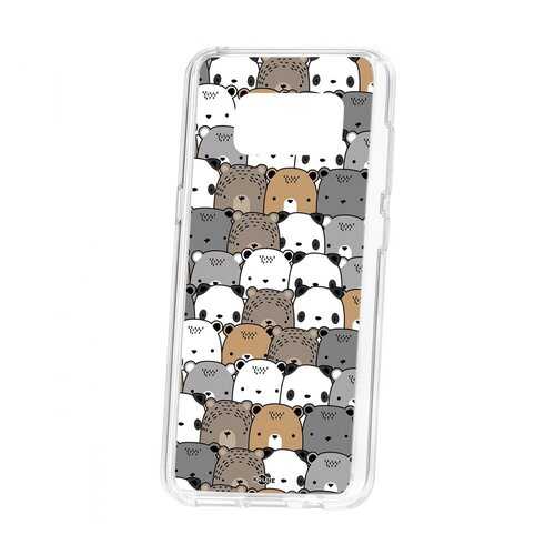 Чехол Kruche Samsung Galaxy S8 Print Медвежата в МТС