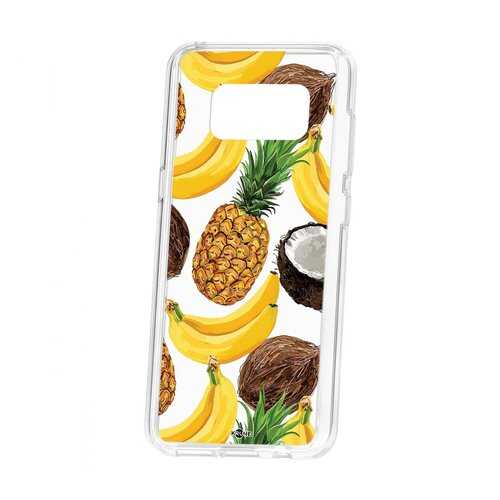 Чехол Kruche Samsung Galaxy S8 Print Тропический микс в МТС