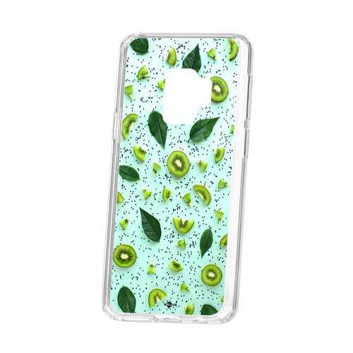 Чехол Kruche Samsung Galaxy S9 Print Киви в МТС