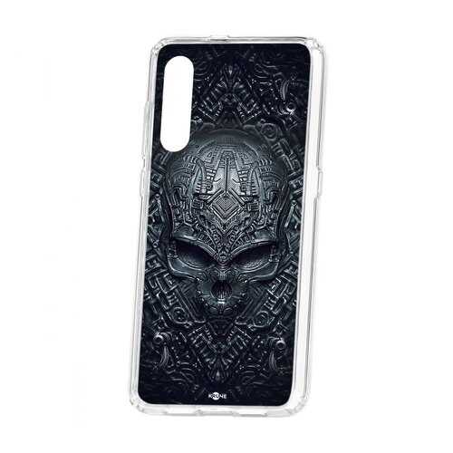 Чехол Kruche Xiaomi Mi 9 Print Череп техно в МТС