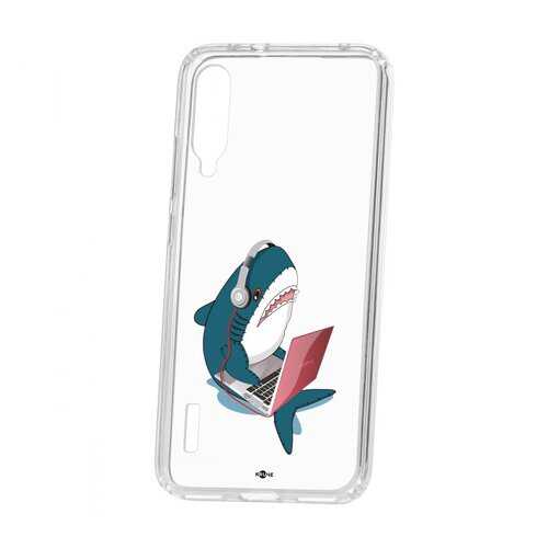 Чехол Kruche Xiaomi Mi A3 Print Акула в МТС