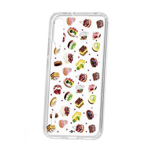 Чехол Kruche Xiaomi Mi A3 Print Cake в МТС