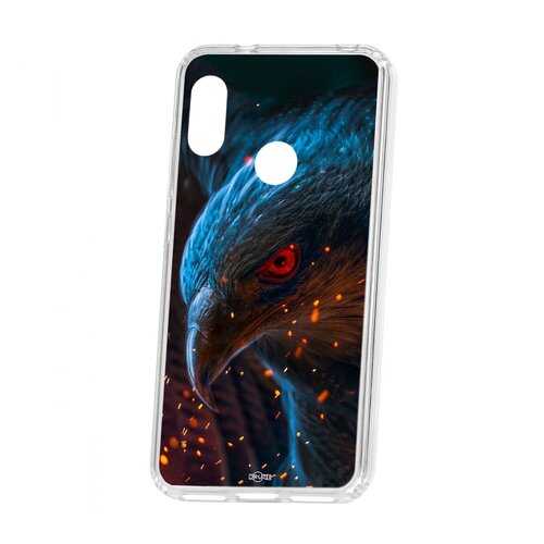 Чехол Kruche Xiaomi Redmi 6 Pro Print Орел в МТС