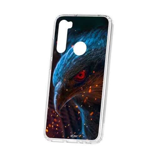 Чехол Kruche Xiaomi Redmi Note 8 Print Орел в МТС