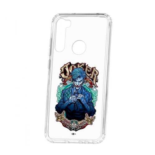 Чехол Kruche Xiaomi Redmi Note 8T Print Джокер в МТС