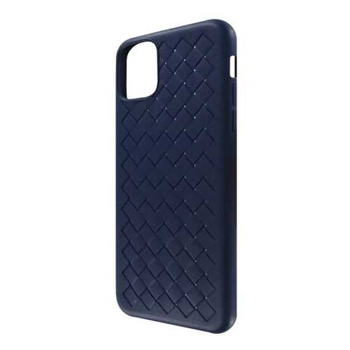 Чехол Krutoff Silicone braided для iPhone 11 Pro Max Blue в МТС