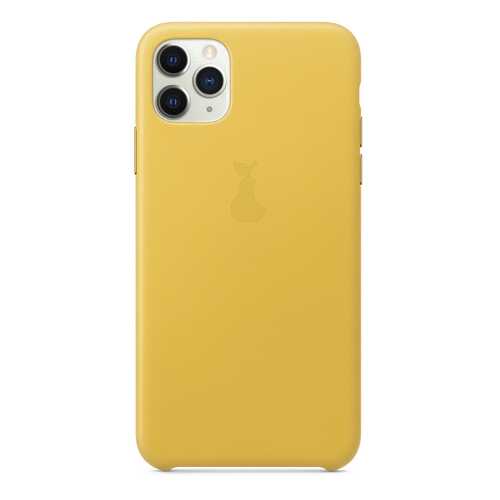 Чехол Leather Case для iPhone 11 Pro Max, LCIP11PM-03-MELE в МТС