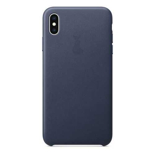 Чехол Leather Case для iPhone X/XS, LCIPXXS-02-MIBL в МТС