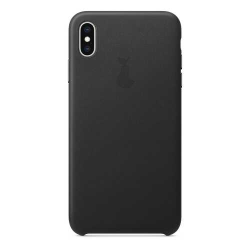 Чехол Leather Case для iPhone XS Max, LCIPXSM-01-BLAC в МТС