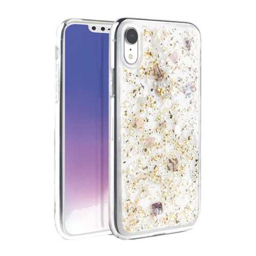 Чехол Lumence Clear для iPhone XR Gold в МТС