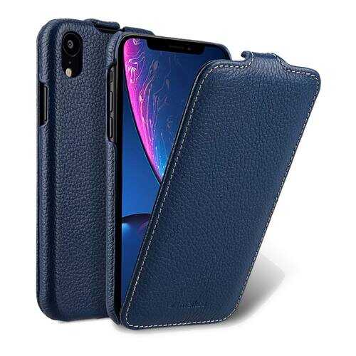 Чехол Melkco для Apple iPhone XR - Jacka Type - темно-синий в МТС