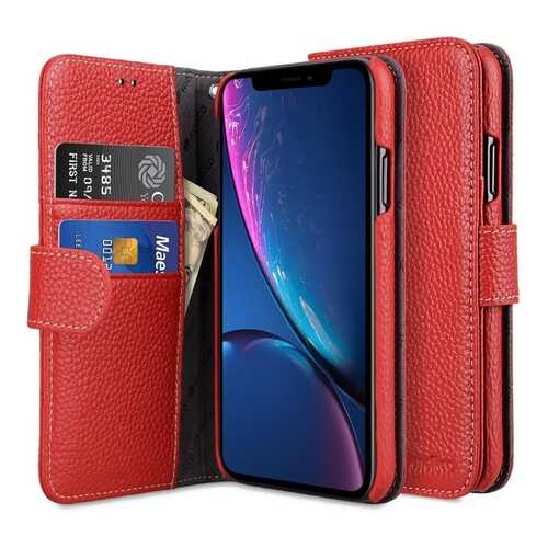 Чехол Melkco для Apple iPhone Xr - Wallet Book Type - Red в МТС