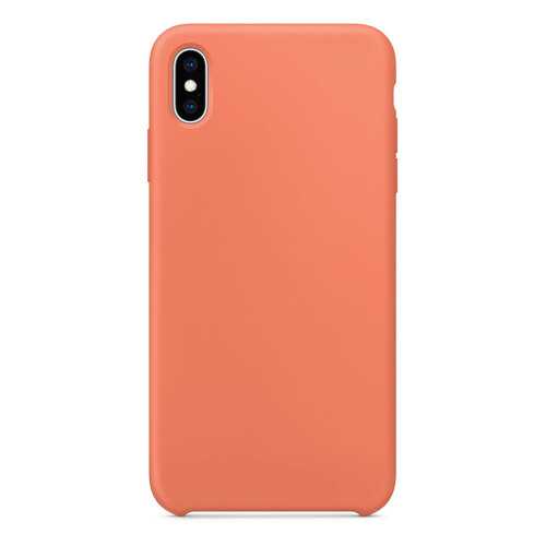 Чехол moonfish для iPhone XS Max, силикон, персиковый в МТС