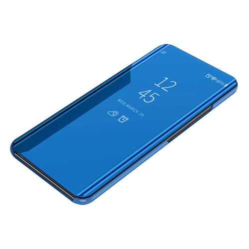 Чехол MyPads для Apple iPhone 7 4.7 Clear View Cover Blue в МТС