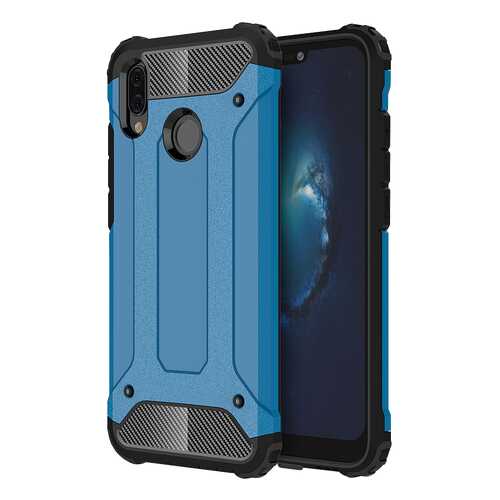 Чехол MyPads для Huawei Honor 6X Blue в МТС