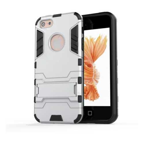 Чехол MyPads для iPhone 5 / 5S/ SE/ 5SE Silver в МТС