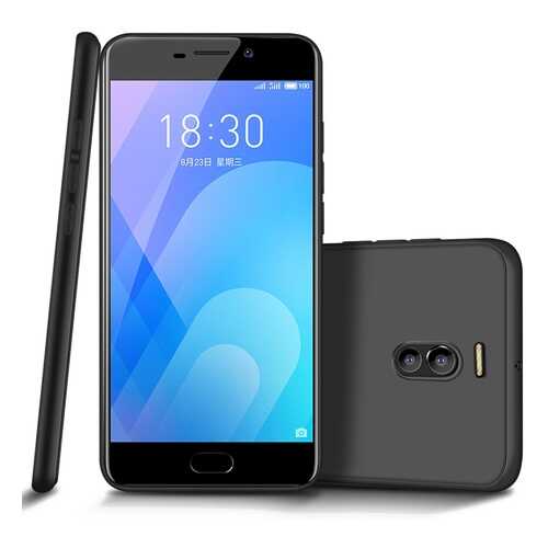 Чехол MyPads для Meizu M6 Note Black в МТС