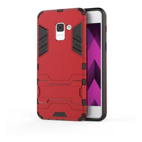Чехол MyPads для Samsung Galaxy A8 2018 Red в МТС