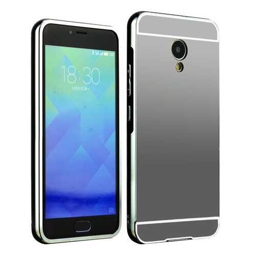 Чехол MyPads для Samsung Galaxy A8 SM-A800F Silver в МТС