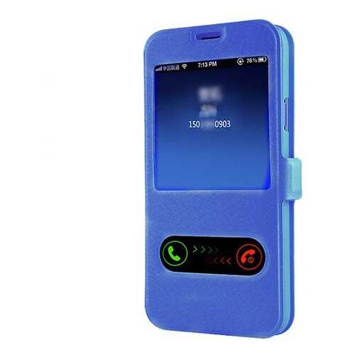 Чехол MyPads для Samsung Galaxy C7 Pro Blue в МТС