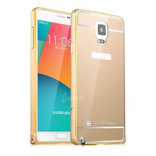 Чехол MyPads для Samsung Galaxy Note 4 Gold в МТС