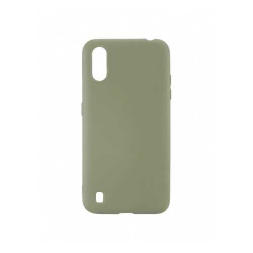 Чехол накладка Zibelino Soft Matte для Samsung Galaxy A01 (A015) Olive в МТС