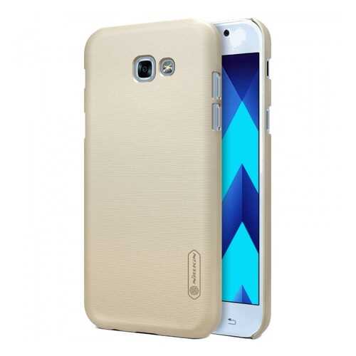 Чехол Nillkin Matte для Samsung A320 Galaxy A3 (2017) Gold в МТС