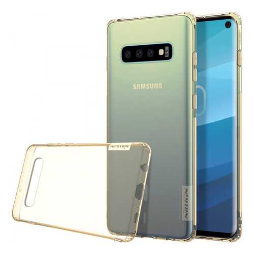 Чехол Nillkin Nature Series для Samsung Galaxy S10+ Gold в МТС