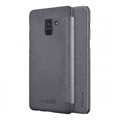 Чехол Nillkin Sparkle Series для Samsung A730 Galaxy A8+ 2018 Black в МТС