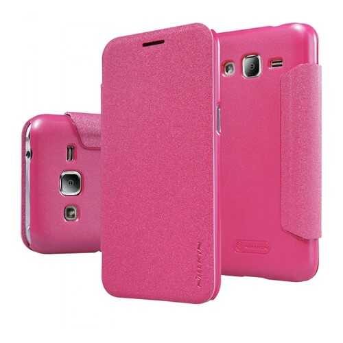 Чехол Nillkin Sparkle Series для Samsung J200H Galaxy J2 Duos Pink в МТС
