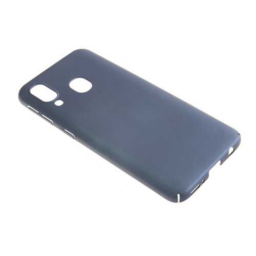 Чехол PC с Soft Touch для Samsung Galaxy A40 Blue в МТС