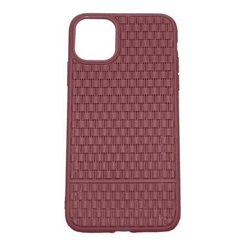 Чехол Плетение для iPhone 11 Maroon в МТС