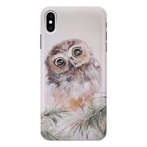 Чехол RE:PA для Apple iPhone XS Max с принтом Совенок в МТС