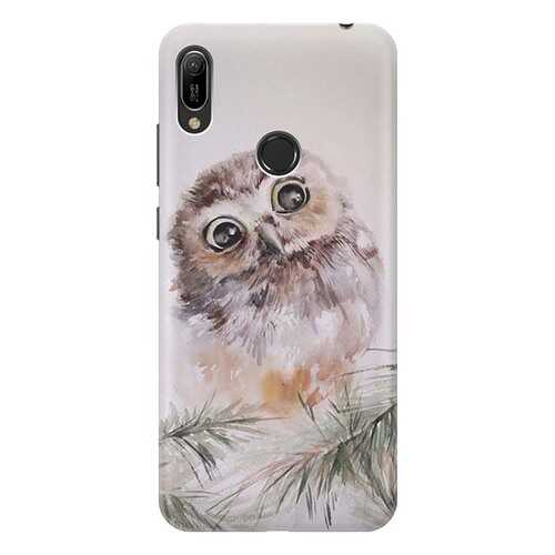 Чехол RE:PA для Honor 8A / Huawei Y6 (2019) с принтом Совенок в МТС