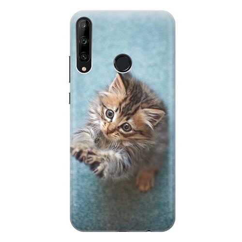 Чехол RE:PA для Huawei P40 Lite E / Honor 9C с принтом Котёнок на голубом в МТС