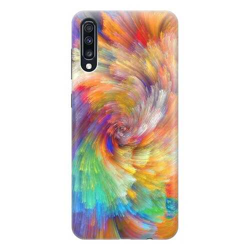 Чехол RE:PA для Samsung Galaxy A70 с принтом Акварельная красота в МТС