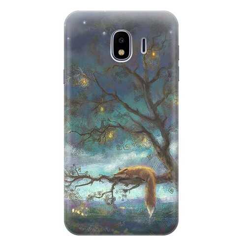 Чехол RE:PA для Samsung Galaxy J4 (2018) с принтом Лиса на дереве в МТС