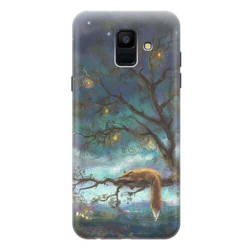Чехол RE:PA для Samsung Galaxy J6 (2018) с принтом Лиса на дереве в МТС