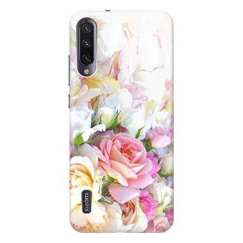 Чехол RE:PA для Xiaomi Mi A3 / CC9e с принтом Нежные розы в МТС