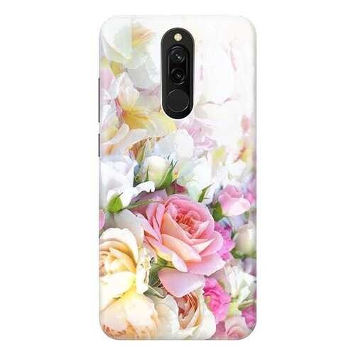 Чехол RE:PA для Xiaomi Redmi 8 с принтом Нежные розы в МТС