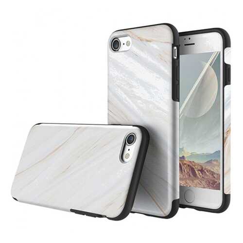 Чехол Rock Origin Series (Textured marble) для Apple iPhone 7/8 White marble в МТС