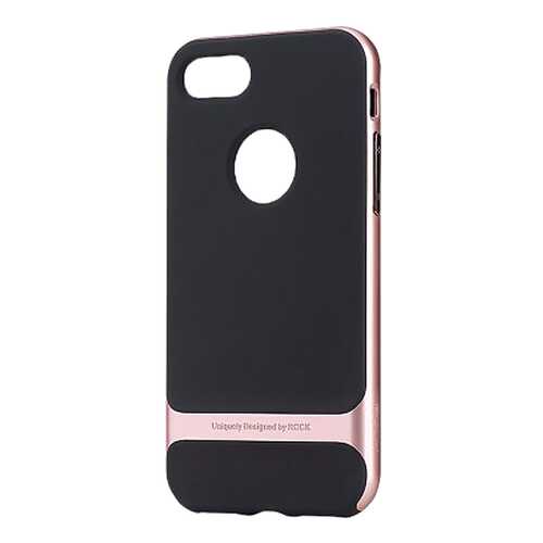 Чехол Rock Royce Series для Apple iPhone 7 / 8 (4.7) (Black / Rose gold) в МТС