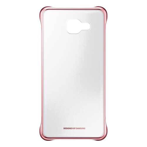 Чехол Samsung Clear Cover для Galaxy A7 2016 Pink (EF-QA710CZEGRU) в МТС