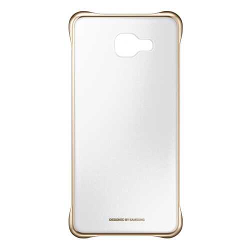 Чехол Samsung Clear Cover для Galaxy A7 2016 Золотой в МТС