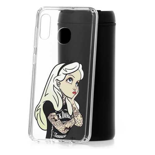 Чехол Samsung Galaxy A20 2019 Kruche Print Tattoo Girl в МТС