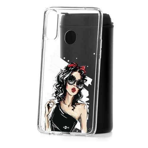 Чехол Samsung Galaxy A20S Kruche Print Фэшн леди в МТС