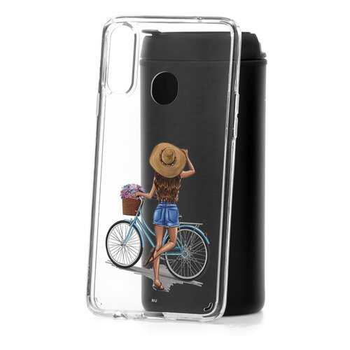 Чехол Samsung Galaxy A20S Kruche Print Велосипедная прогулка в МТС