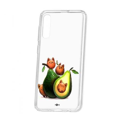 Чехол Samsung Galaxy A50 2019 Kruche Print Авокотики в МТС